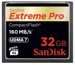 Karta SanDisk Extreme Pro SDCFXPS-032G-X46 (32GB; Class 10, Class U3, V10)