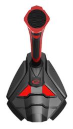 Mikrofon Esperanza Predator EGH101 (kolor czarno-czerwony)