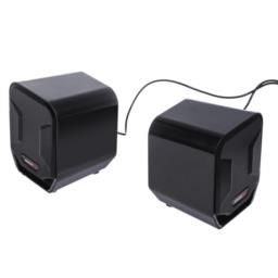 Głośniki komputerowe AUDIOCORE AC865 (2.0; kolor czarny)