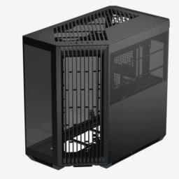 Obudowa do komputera APNX V1 PC-Gehäuse, Midi-Tower, ATX, czarna, szkło hartowane
