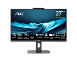 MSI AIO PRO AP272P 14M-886XEU i7-14700 27" IPS LED FHD Non-Touch Anti-Glare 16GB SSD1TB M.2 AX211 WiFi 6E NoOS Black / without mouse and keyboard/