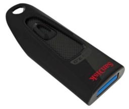 Pendrive SanDisk Cruzer Ultra SDCZ48-032G-U46 (32GB; USB 3.0; kolor czarny)