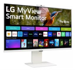 LG MyView Smart monitor komputerowy 80 cm (31.5") 3840 x 2160 px 4K Ultra HD LCD Biały