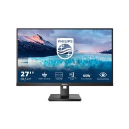 Philips S Line 273S1/00 monitor komputerowy 68,6 cm (27") 1920 x 1080 px Full HD LCD Czarny