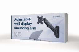 GEMBIRD ŚCIENNE REGULOWANE RAMIĘ/UCHWYT NA MONITOR 17-27, VESA 100X100MM, DO 7 KG (OUTLET)