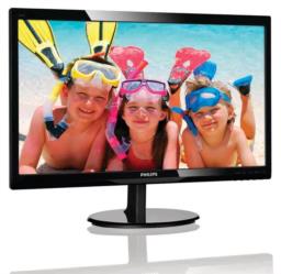 Monitor Philips 246V5LSB/00 (24"; TN; FullHD 1920x1080; VGA; kolor czarny)