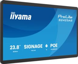 iiyama ProLite S2425AS-B1P Płaski panel Digital Signage 60,5 cm (23.8") LCD Wi-Fi 500 cd/m2 Full HD Czarny Procesor wbudowany Android 24/7