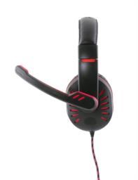 Słuchawki Esperanza EGH330R (kolor czarny, kolor czerwony)