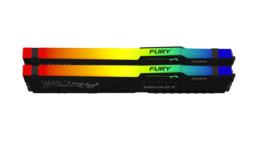 KINGSTON DDR5 32GB 6000MT/s CL30 DIMM (Kit of 2) FURY Beast RGB EXPO