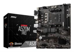 MSI A520M PRO Socket AM4 micro ATX