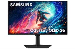 MONITOR SAMSUNG ODYSSEY G6 OLED QHD 27" LS27HG612SUXEN 240Hz