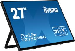 iiyama ProLite T2755MSC-B1 monitor komputerowy 68,6 cm (27") 1920 x 1080 px Full HD LED Ekran dotykowy Blad Czarny