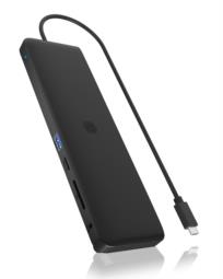 Stacja dokująca IcyBox USB Type-C mit dreifach Videoausgabe