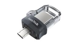 Pendrive SanDisk Ultra Dual Drive SDDD3-064G-G46 (64GB; microUSB, USB 3.0; kolor czarny)