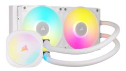 Corsair iCUE LINK TITAN RX RGB Procesor Chłodnica cieczy all-in-one 12 cm Biały 1 szt.