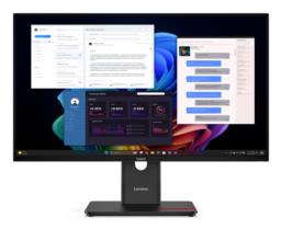 Monitor Lenovo ThinkVision T27UD-40 z systemami ochrony przed włamaniem (IPS), 27", godz. 16:9, 60 Hz, 4 ms, 3840 x 2160 pikseli, 350 cd/m2, Ilość portów HDMI: 1, Zaćmienie, Gwarancja 36 miesięcy