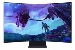 Samsung G97NC monitor komputerowy 139,7 cm (55") 3840 x 2160 px 4K Ultra HD LED Czarny