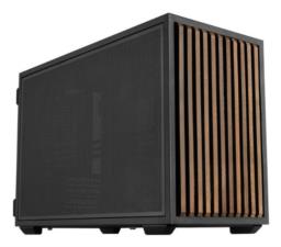 Lian Li B4-mATX Wood Mini Tower Czarny, Drewno