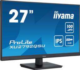 iiyama ProLite monitor komputerowy 68,6 cm (27") 2560 x 1440 px Dual WQHD LED Czarny