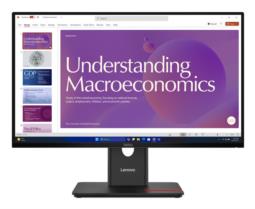 Lenovo ThinkVision T24D-40 23.8"FHD 120Hz 250nits AG HDMI DP USB Eclipse Black
