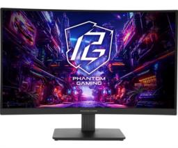 Asrock PG27QRT1B monitor komputerowy 68,6 cm (27") 2560 x 1440 px QHD Czarny