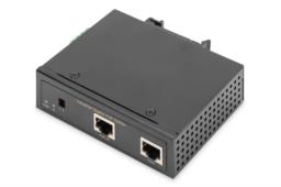 Splitter PoE+ przemysłowy. Gigabit, 802.3bt