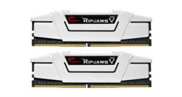 G.SKILL RIPJAWSV DDR4 2X8GB 3200MHZ CL16 REV2 WHITE F4-3200C16D-16GVWB