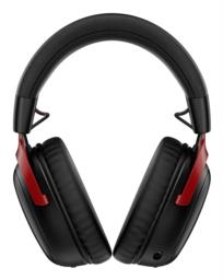 HyperX Cloud III Wireless – bezprzewodowy zestaw słuchawkowy do gier (czarno-czerwony)