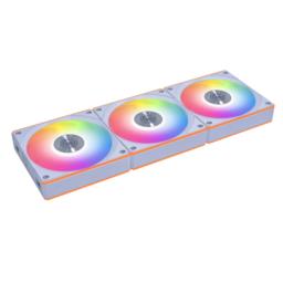 Bezprzewodowy wentylator Lian Li UNI FAN CL, 3-pak - 120mm, biały