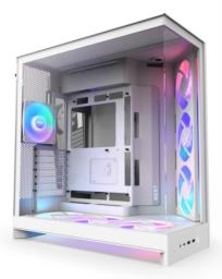 NZXT H9 Flow RGB+ Midi Tower Biały