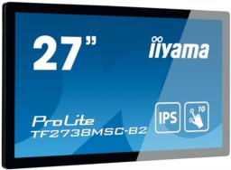 iiyama ProLite TF2738MSC-B2 monitor komputerowy 68,6 cm (27") 1920 x 1080 px Full HD LED Ekran dotykowy Przeznaczony dla wielu użytkowników Czarny