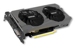 Karta graficzna INNO3D GeForce RTX 3050 Twin X2 V2 Special, 6144 MB GDDR6