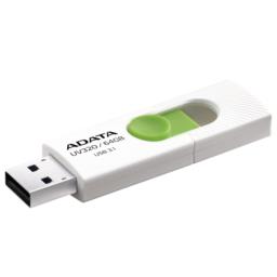 ADATA FLASHDRIVE UV320 64GB USB3.1 White-Green