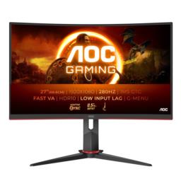 Monitor komputerowy AOC G2 C27G2Z3/BK 27'' 1920x1080 Full HD LED Czarny, Czerwony