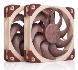 Noctua NF-A12X25 G2 PWM SX2-PP system chłodzenia komputerów Obudowa komputera Wentylator 12 cm Beżowy 2 szt.