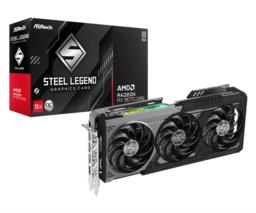 Karta graficzna ASRock RX9070GRE Steel Legend Dark 12GB OC