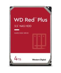 Dysk HDD WD Red Plus WD40EFPX (4 TB ; 3.5"; 256 MB; 5400 obr/min)