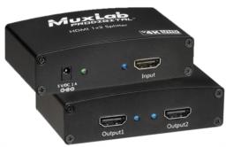 MUXLAB SPLITTER HDMI 1X2, UHD-4K (500423)