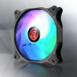 RAIJINTEK EOS 12 RBW ADD Płyta główna, Procesor Wentylator 12 cm Czarny, Biały 2 szt.