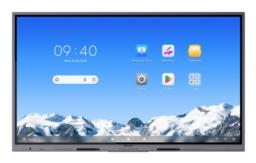 Hikvision DS-D5C75RB/A2L signage display Interaktywny płaski panel 190,5 cm (75") LED Wi-Fi 480 cd/m2 4K Ultra HD Szary Ekran dotykowy Procesor wbudowany Android 16/7