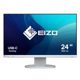 Monitor Eizo FlexScan EV2480-WT - 60 cm (23.8 Zoll), LED, IPS-Panel, Höhenverstellung, Pivot, Lautsprecher, USB-C, DisplayPort, HDMI