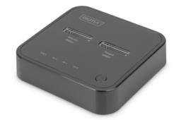 DIGITUS STACJA DOKUJĄCA DO SSD M.2 NVME Z FUNKCJĄ KLONOWANIA OFFLINE, USB-C, CZARNA DA-71545