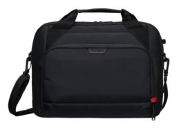 Targus EcoSmart 35,6 cm (14") Aktówka Czarny, Czerwony