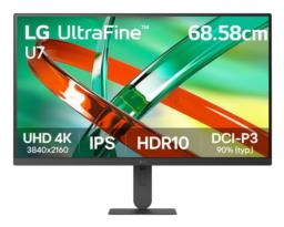 LG 27U710B-B monitor komputerowy 68,6 cm (27") 3840 x 2160 px 4K Ultra HD LCD Czarny