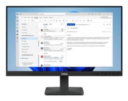 Lenovo ThinkVision S24-4e monitor komputerowy 60,5 cm (23.8") 1920 x 1080 px Full HD LED Czarny