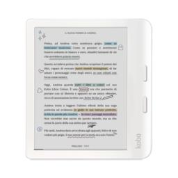 Czytnik e-booków Rakuten Kobo Libra Colour Ekran dotykowy 32GB Wi-Fi Biały N428-KU-WH-K-CK