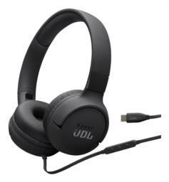 Słuchawki przewodowe JBL Tune 520 USB-C Czarne