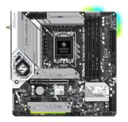 Płyta główna Asrock B760M STEEL LEGEND WIFI