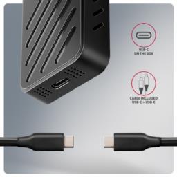 Obudowa zewnętrzna Axagon EEM2-20G do dysków M.2 NVMe / USB-C 3.2