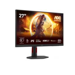 Certyfikat AOC U27G4R 27" Szybki IPS UHD, 16:9, 120 Hz, 1 ms, 3840 x 2160, 400 cd/m2, 2x HDMI, Czarny